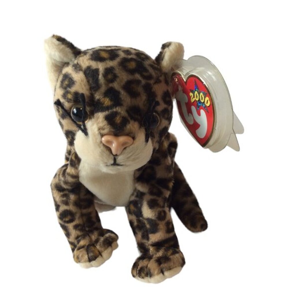 Sneaky the Leopard Ty Beanie Baby 2000 Retired Rare Vintage